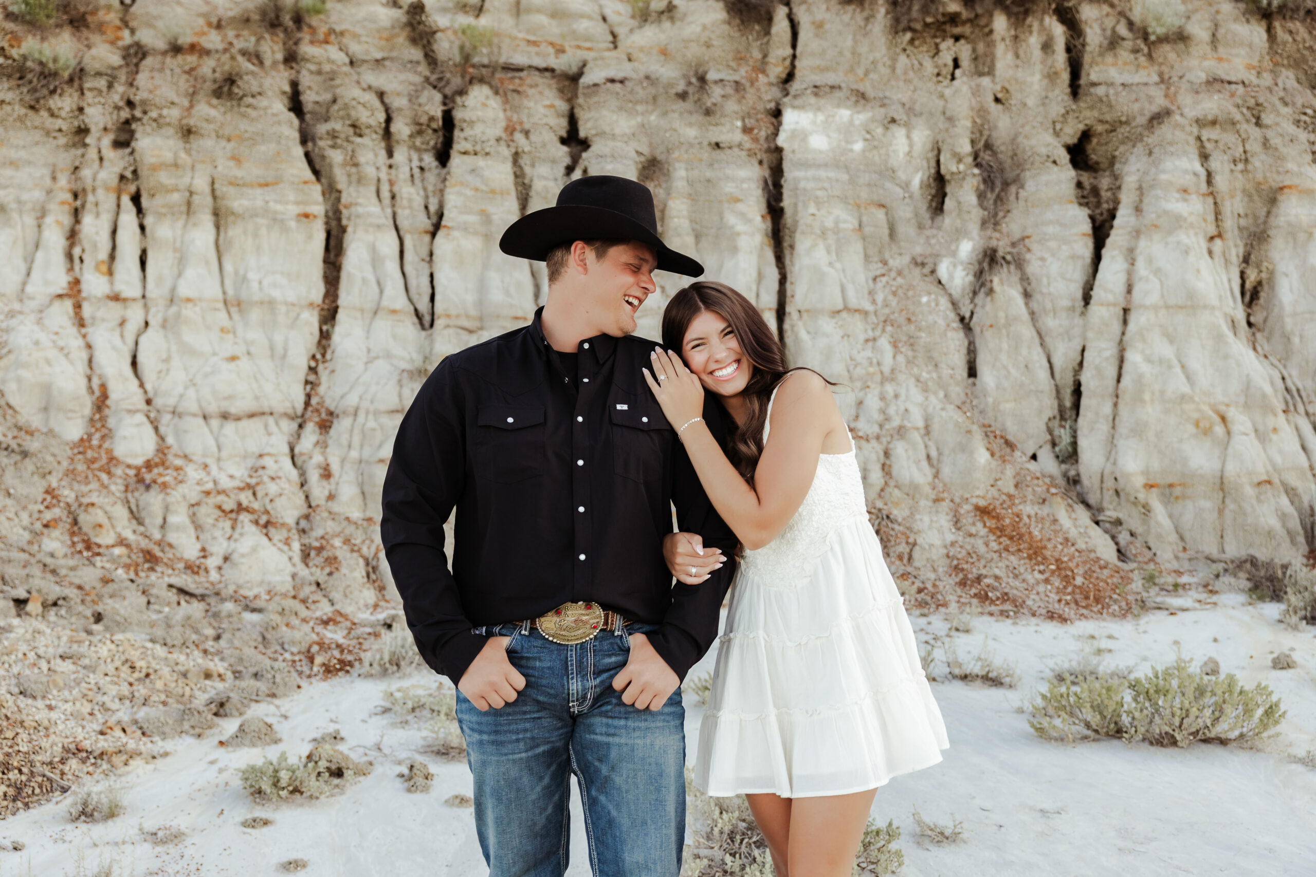theodore roosevelt national park engagement photos