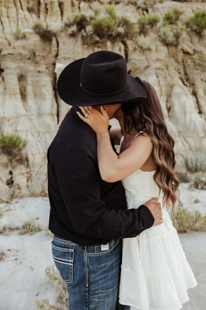 theodore roosevelt national park engagement photos