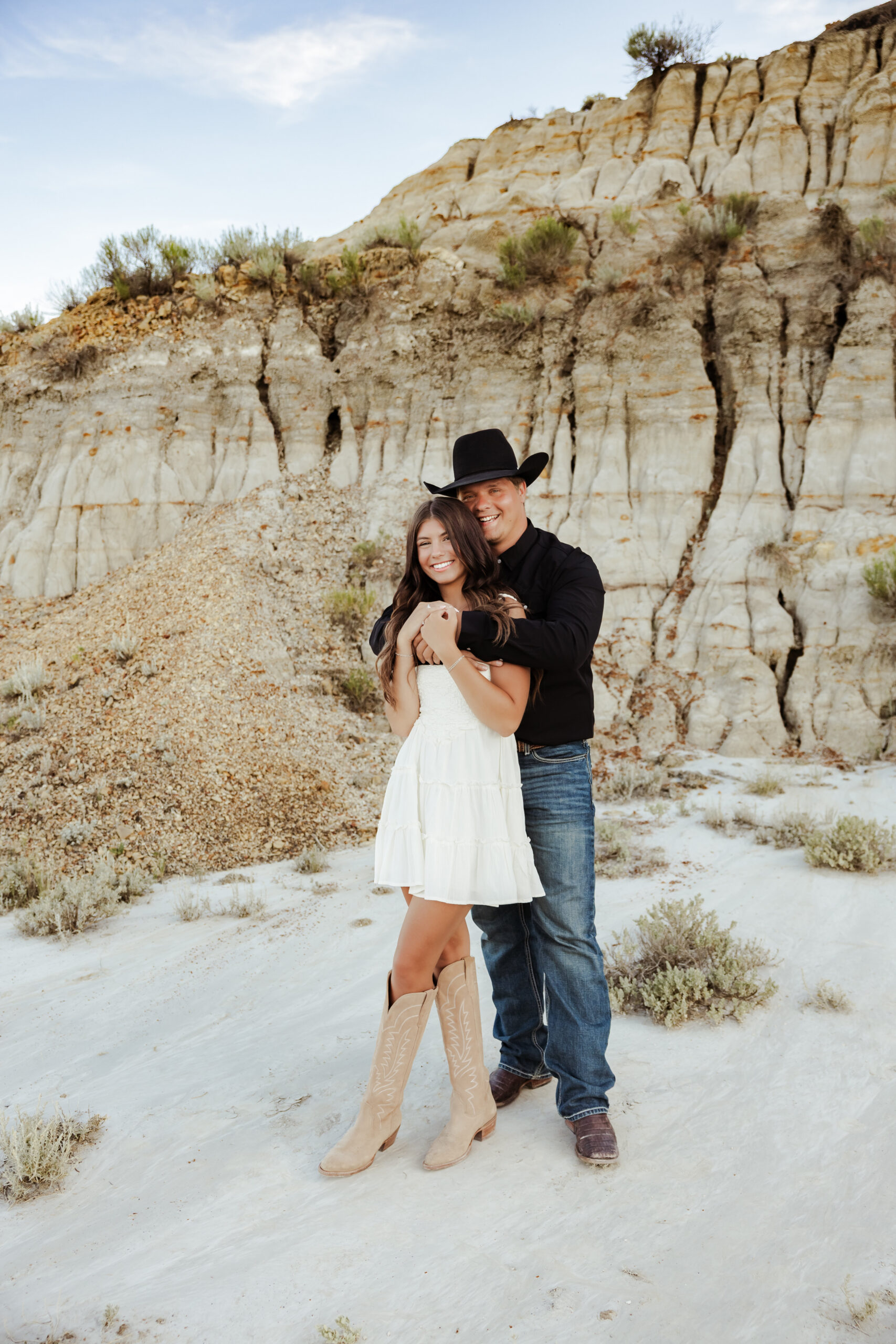 theodore roosevelt national park engagement photos