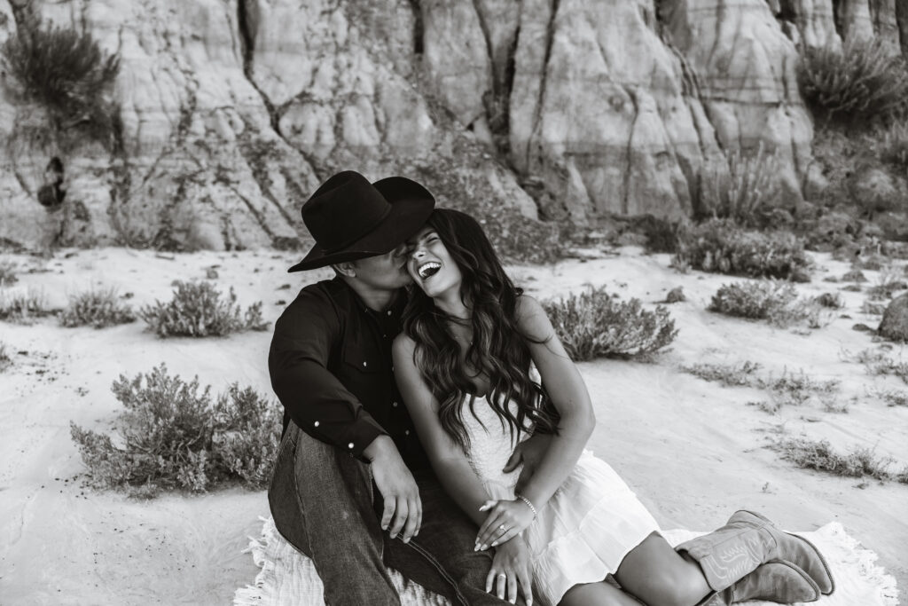 theodore roosevelt national park engagement photos