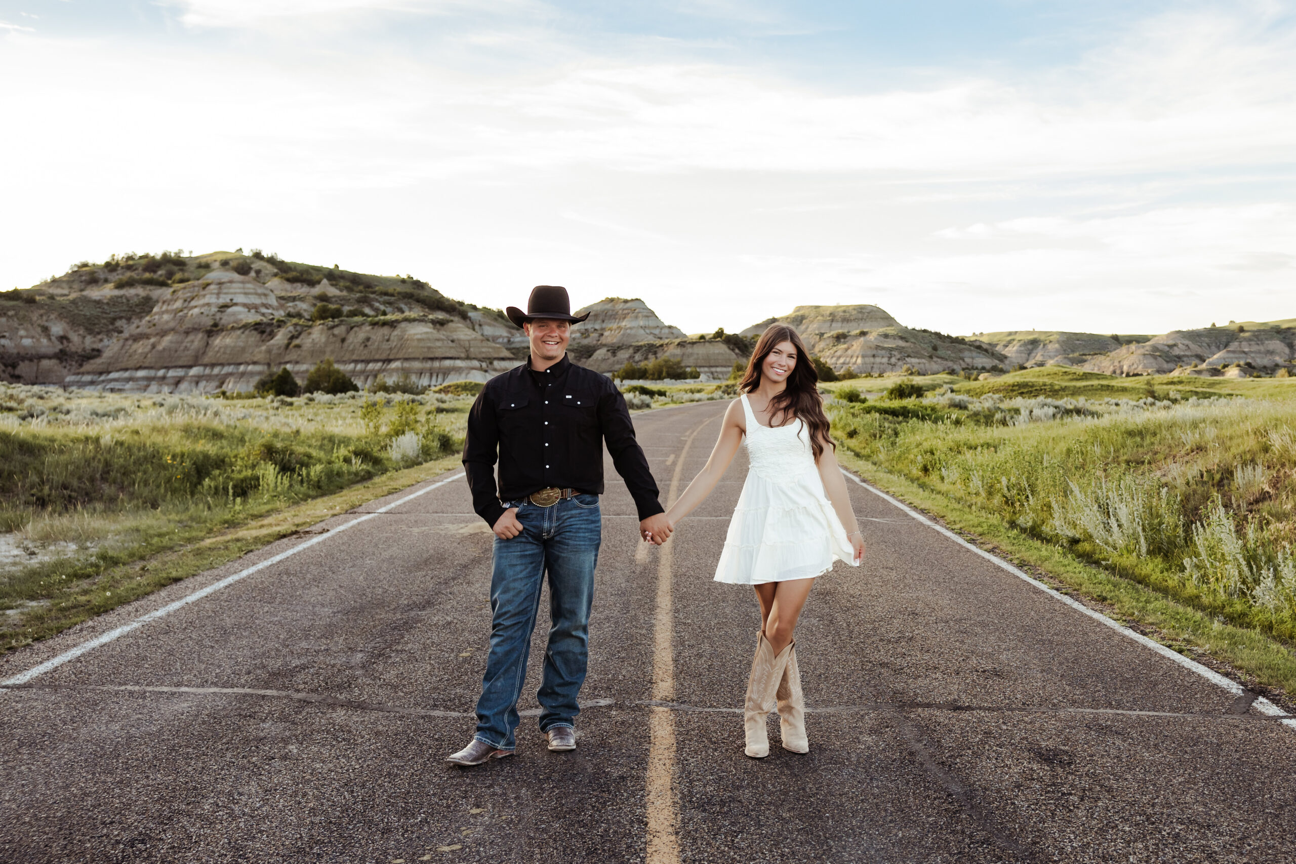 theodore roosevelt national park engagement photos