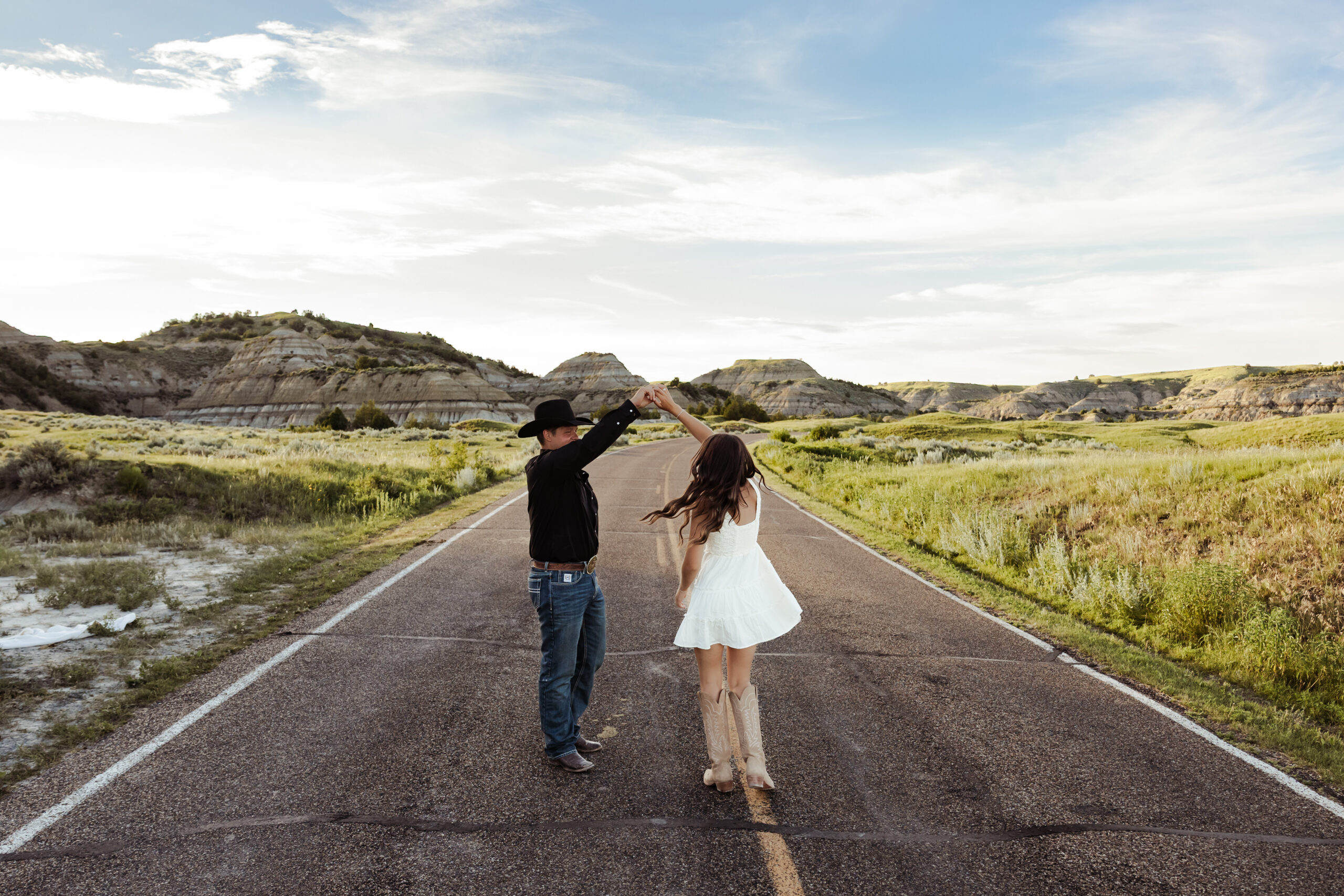 theodore roosevelt national park engagement photos