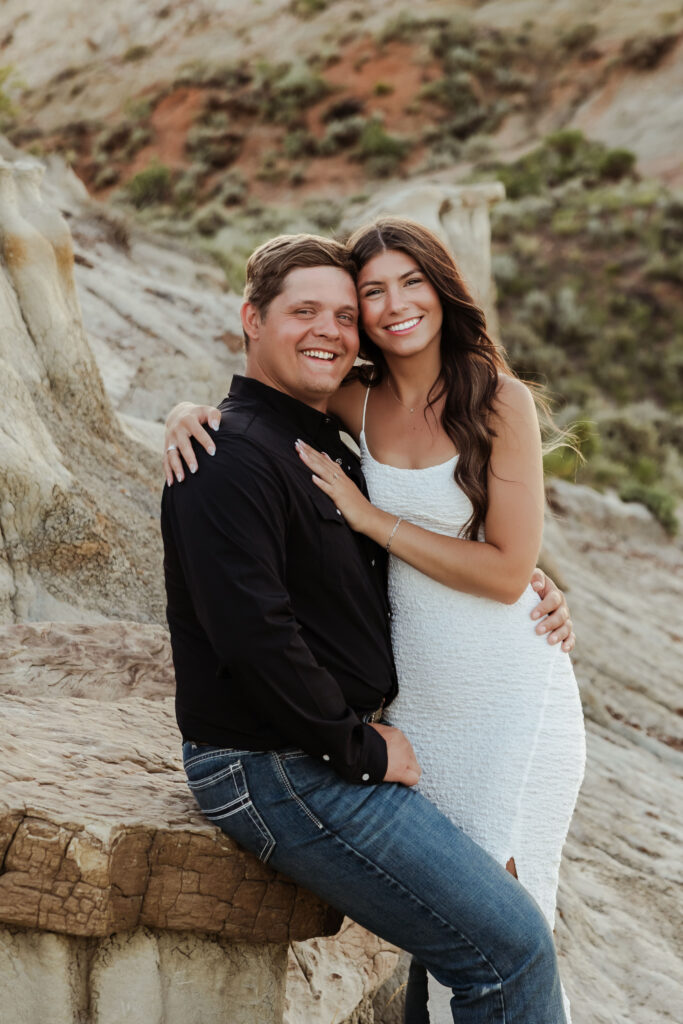 theodore roosevelt national park engagement photos