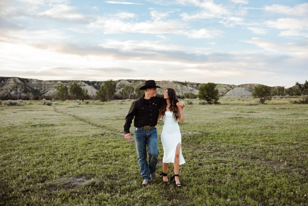 theodore roosevelt national park engagement photos