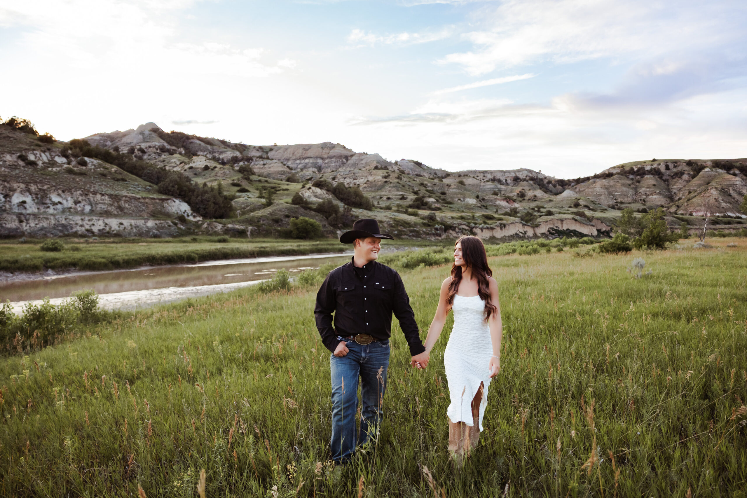theodore roosevelt national park engagement photos