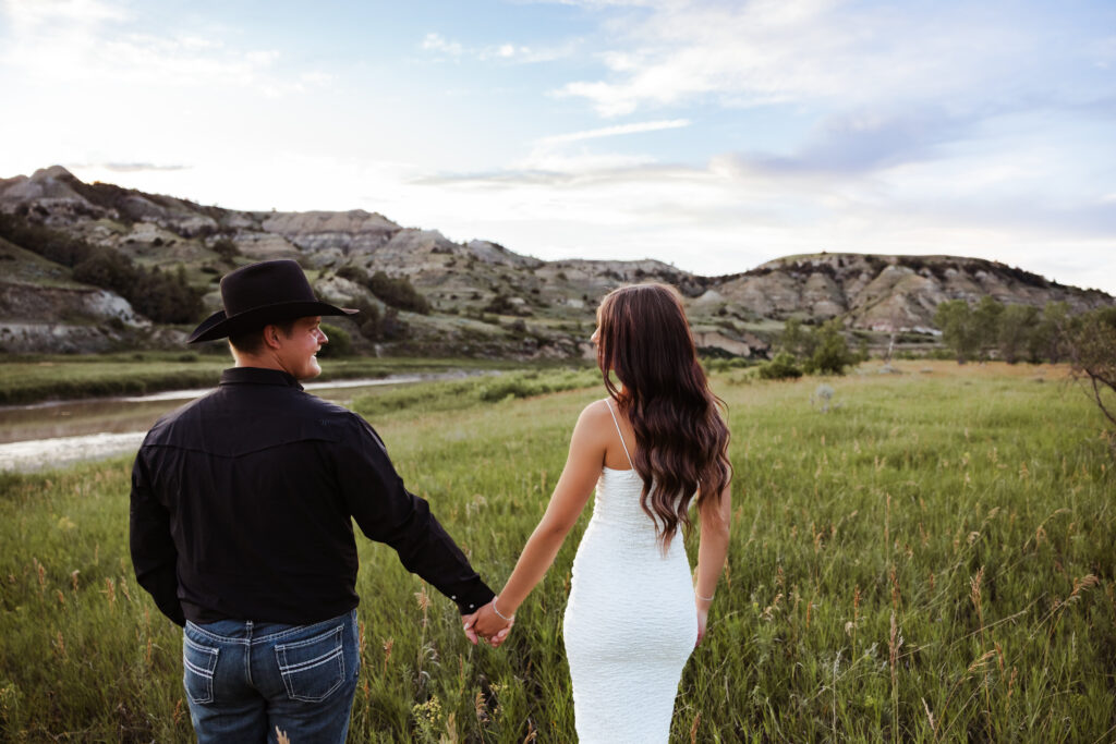 theodore roosevelt national park engagement photos