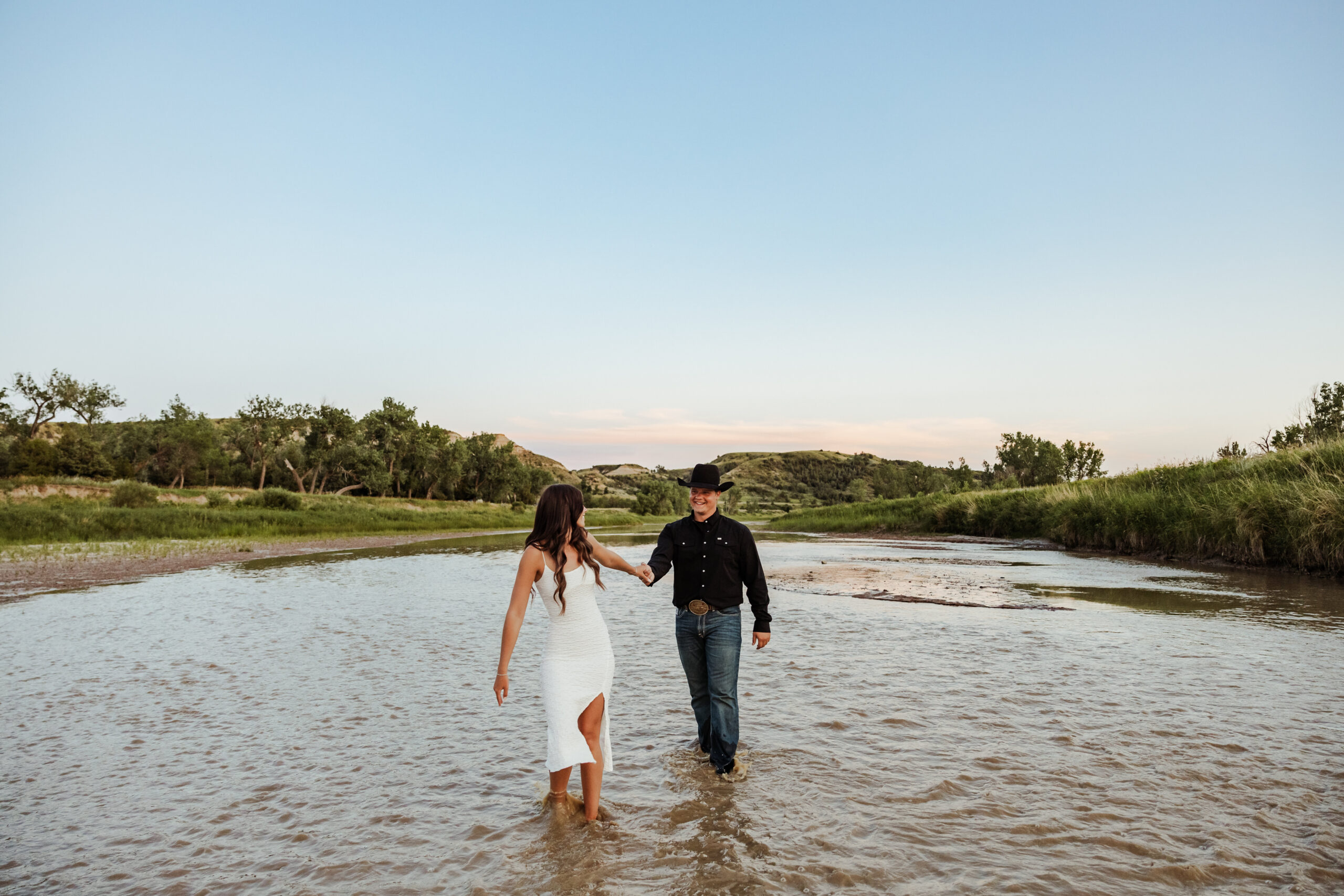 theodore roosevelt national park engagement photos