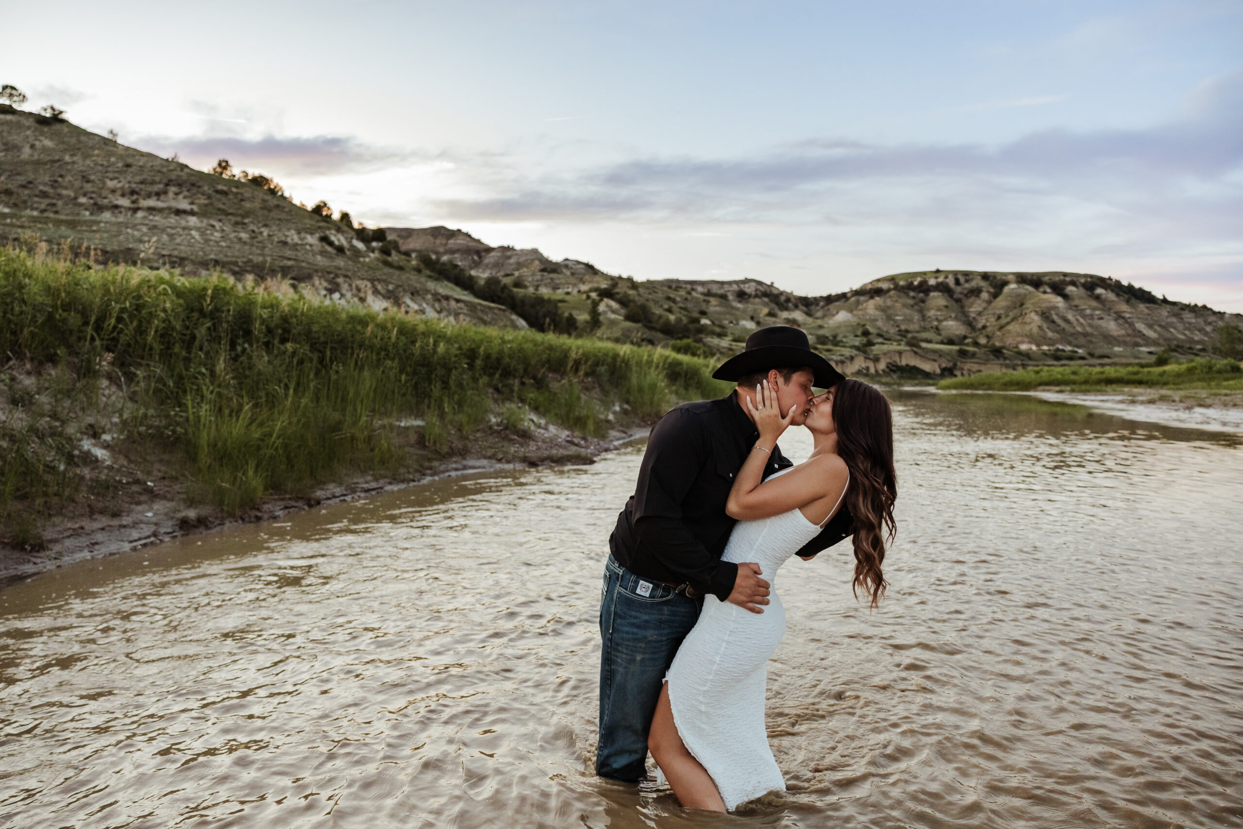 theodore roosevelt national park engagement photos