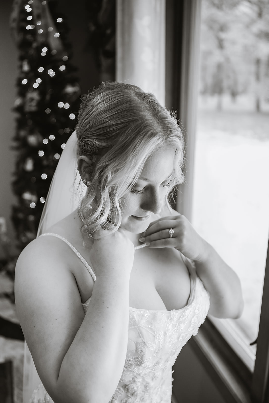 winter wedding in north dakota