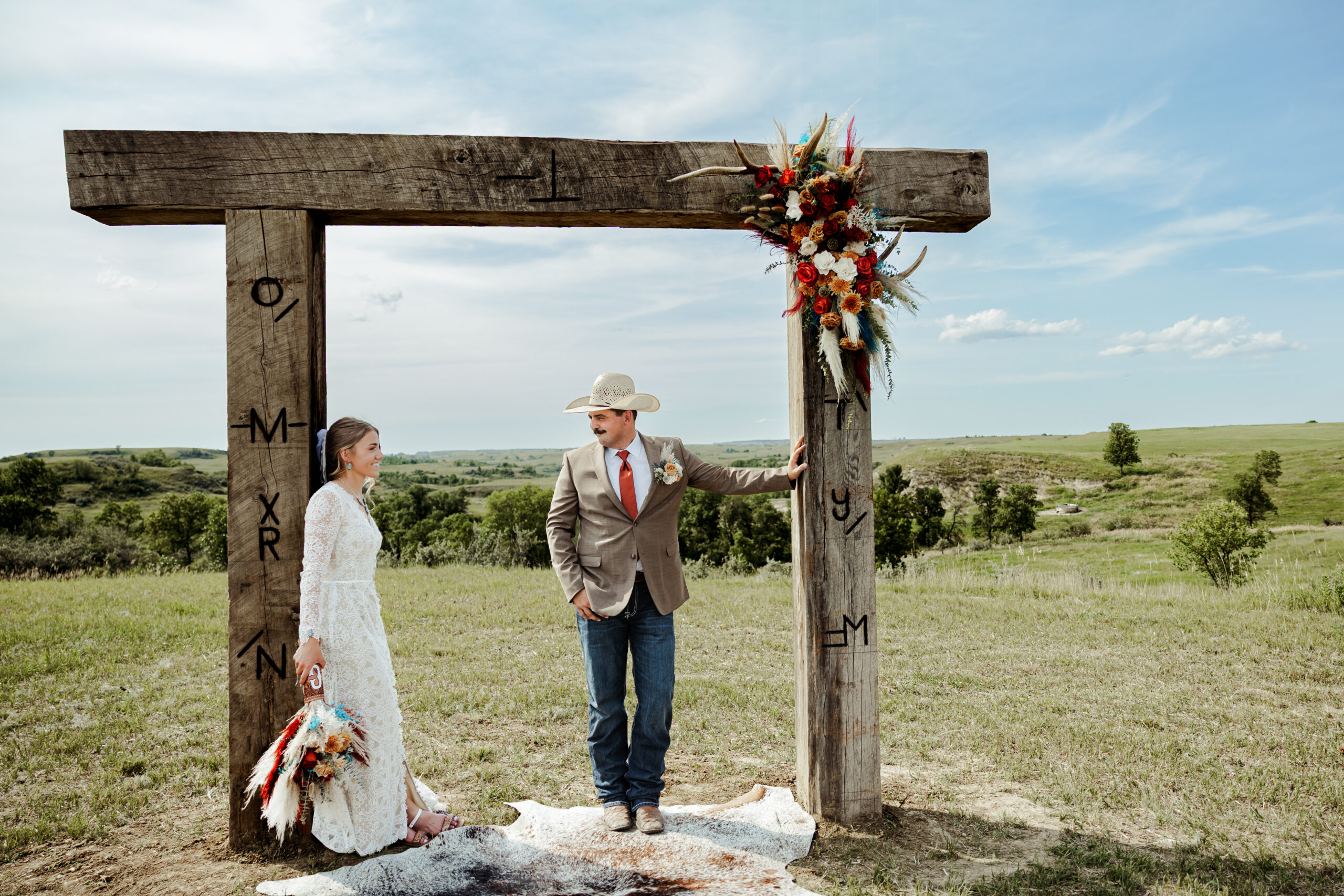 badlands north dakota wedding