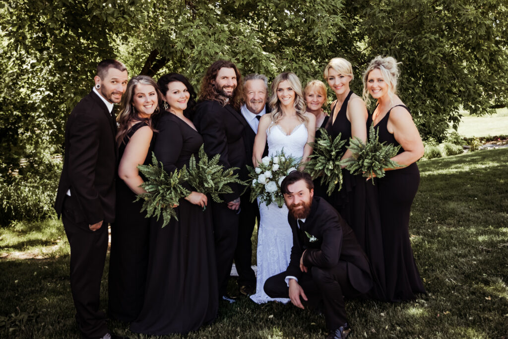 gathered oaks wedding