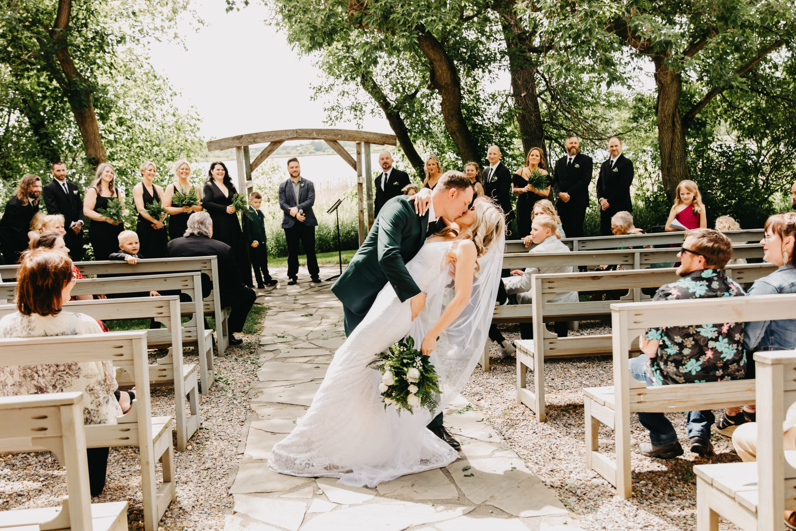 minnesota wedding venue: gathered oaks