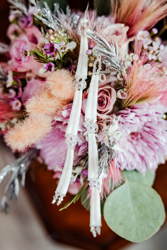 backyard wedding in mandaree, ND